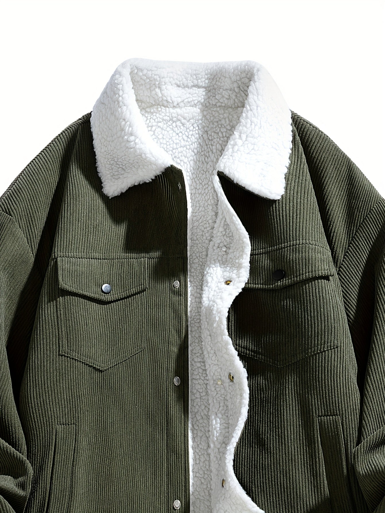 Men's Plush Corduroy Jacket - New Autumn