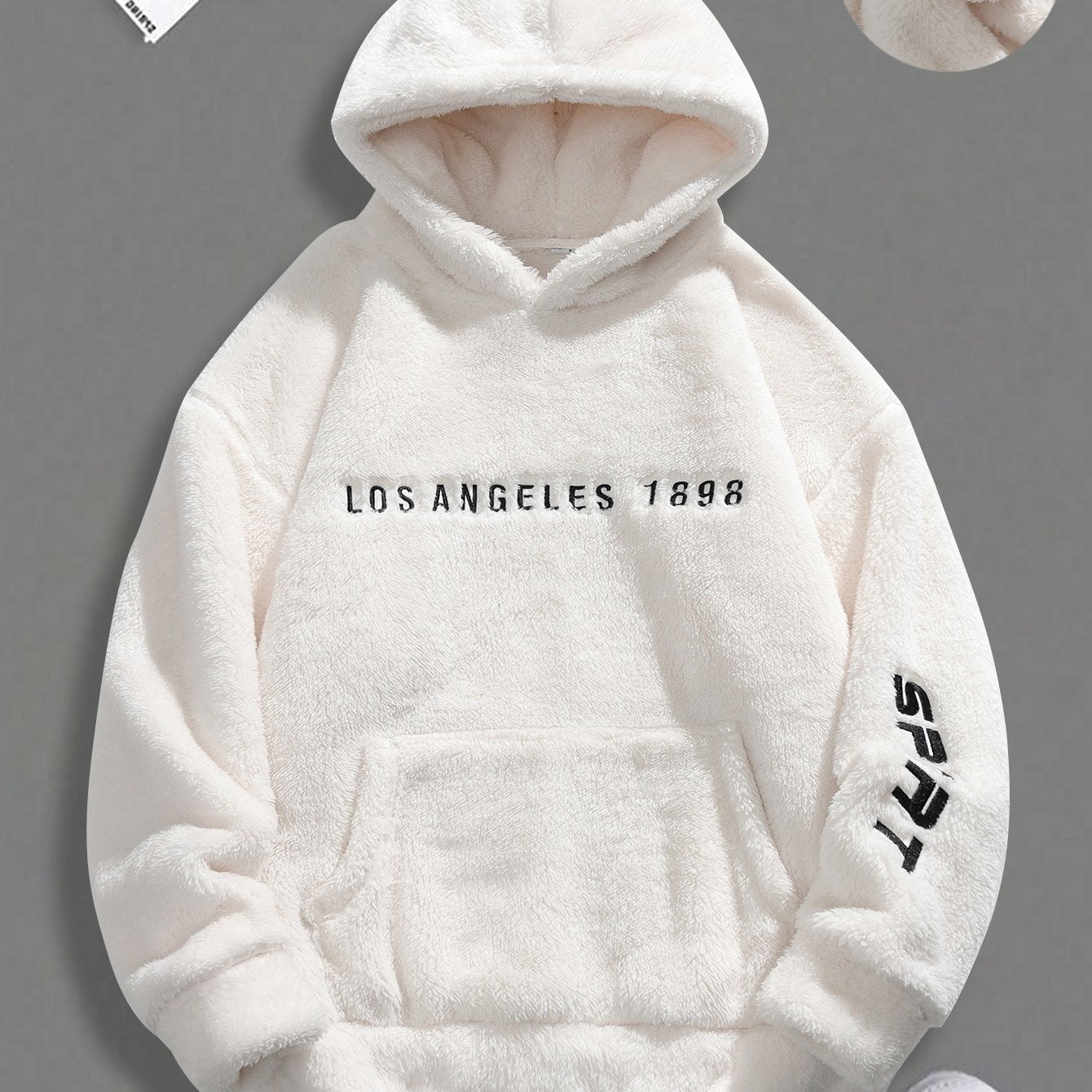 Men'S Heavyweight Hoodie - Winter Warm Pullover Sweatshirt with Kangaroo Pocket