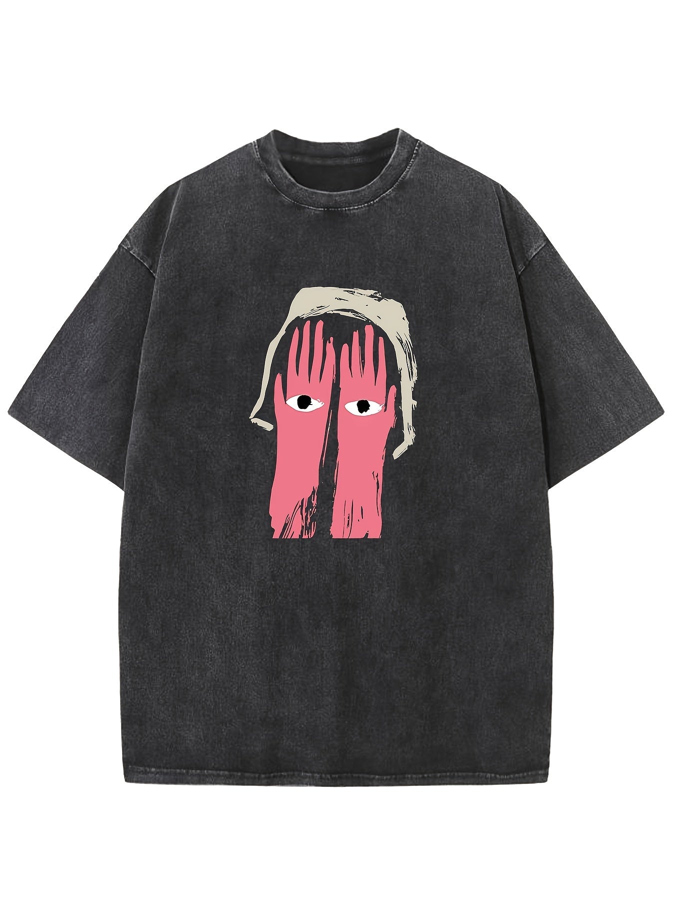 Creative. Funny. Vintage Washed High Quality Cotton Patterned T-Shirt