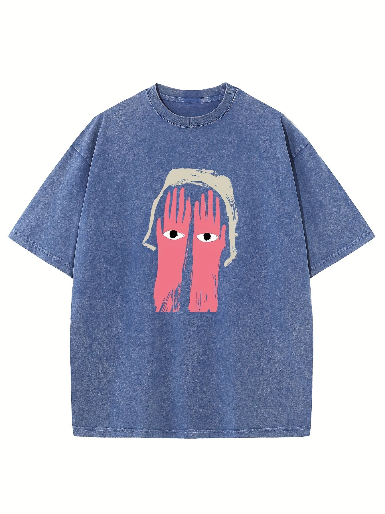 Creative. Funny. Vintage Washed High Quality Cotton Patterned T-Shirt