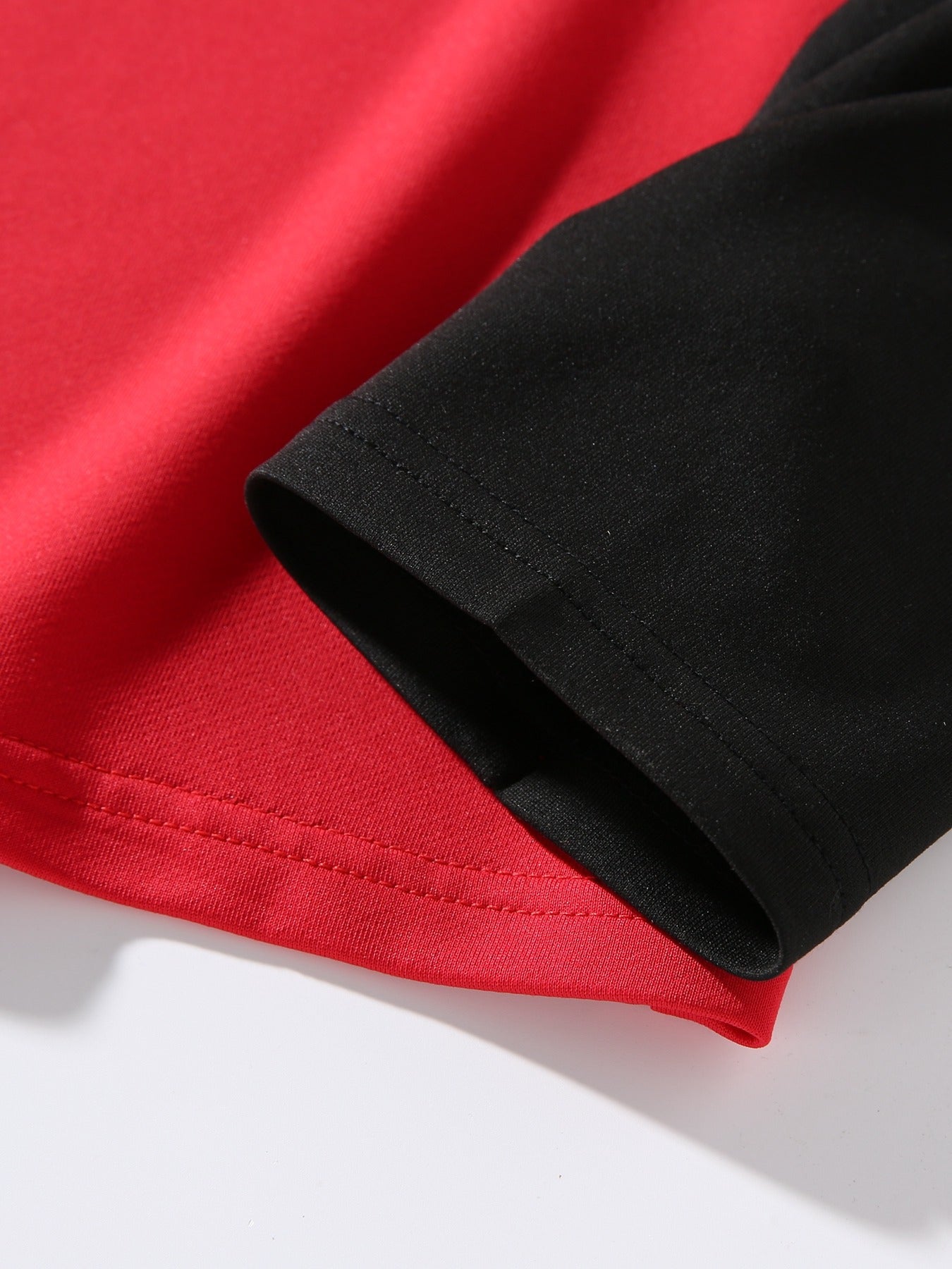 Geometric T-Shirt Polyester Men's Casual Long Sleeve T-Shirt | Geometric Print, Loose Fit, Round Neck, Machine Washable