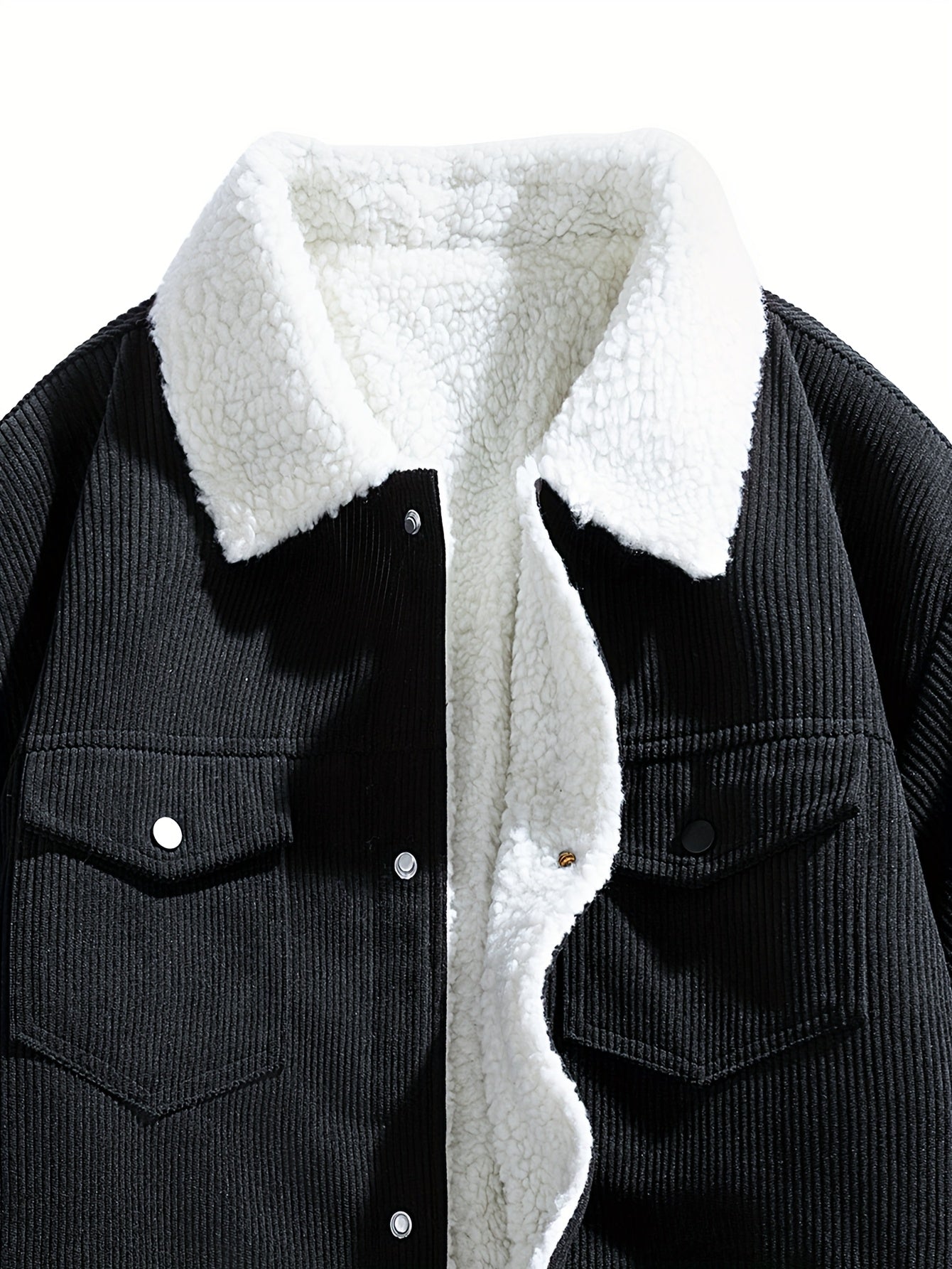 Men's Plush Corduroy Jacket - New Autumn