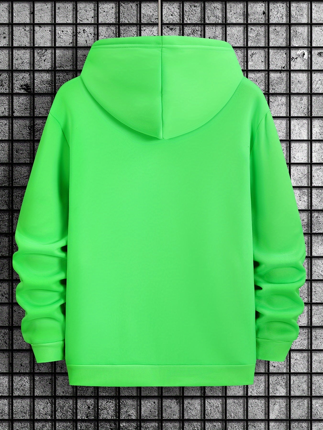 Men's 4pcs sweater set, new style with Tatoris print, fashionable and casual, drawstring hooded sweater