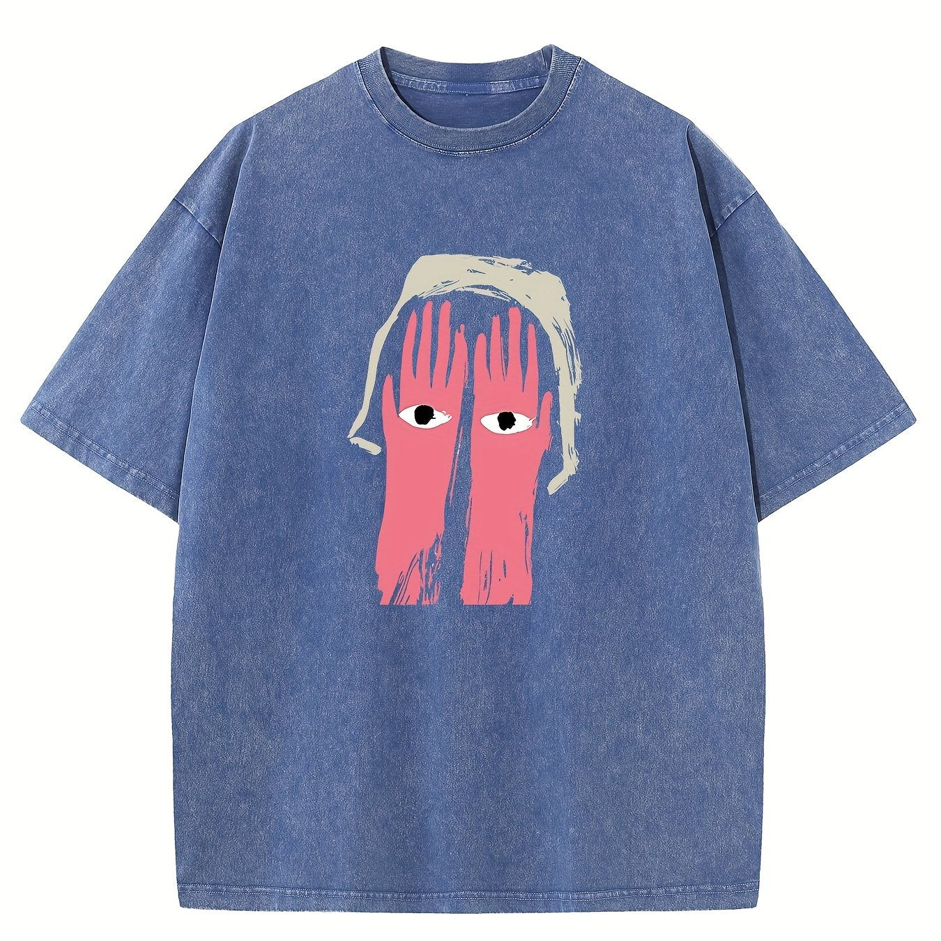 Creative. Funny. Vintage Washed High Quality Cotton Patterned T-Shirt