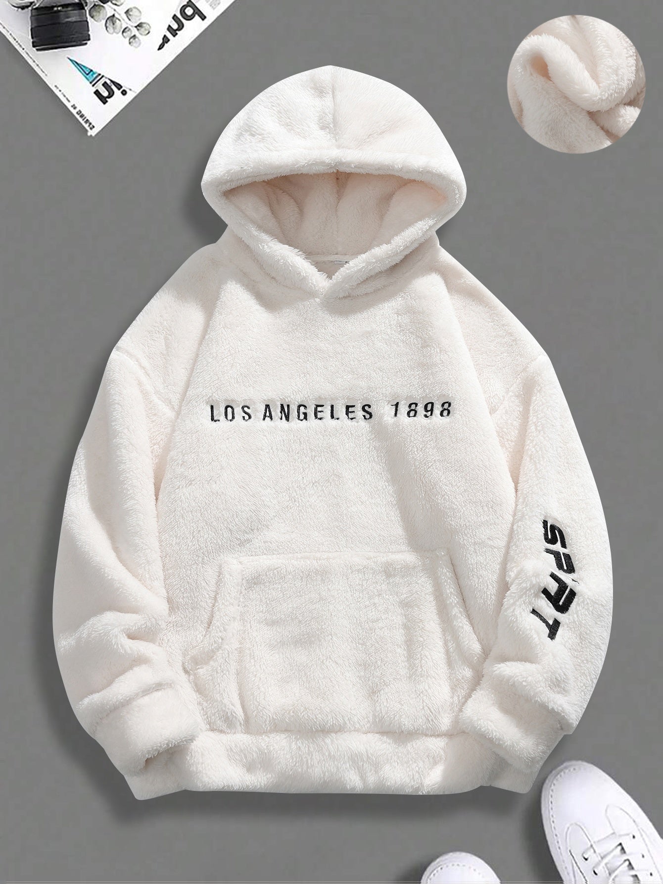 Men'S Heavyweight Hoodie - Winter Warm Pullover Sweatshirt with Kangaroo Pocket