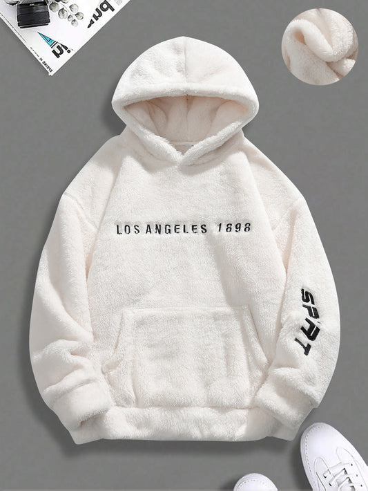 Men'S Heavyweight Hoodie - Winter Warm Pullover Sweatshirt with Kangaroo Pocket