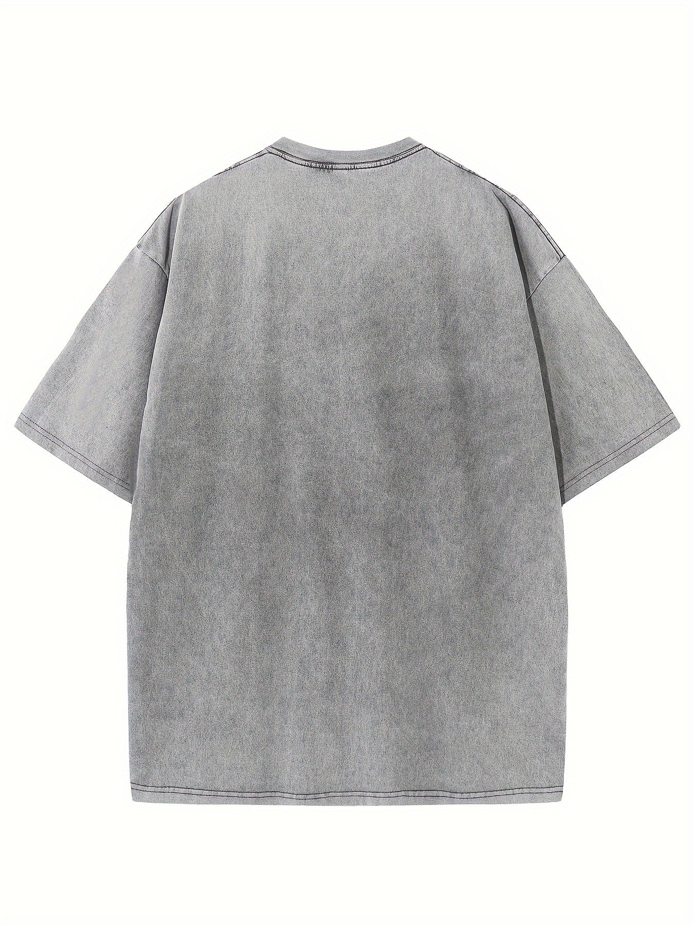 Creative. Funny. Vintage Washed High Quality Cotton Patterned T-Shirt