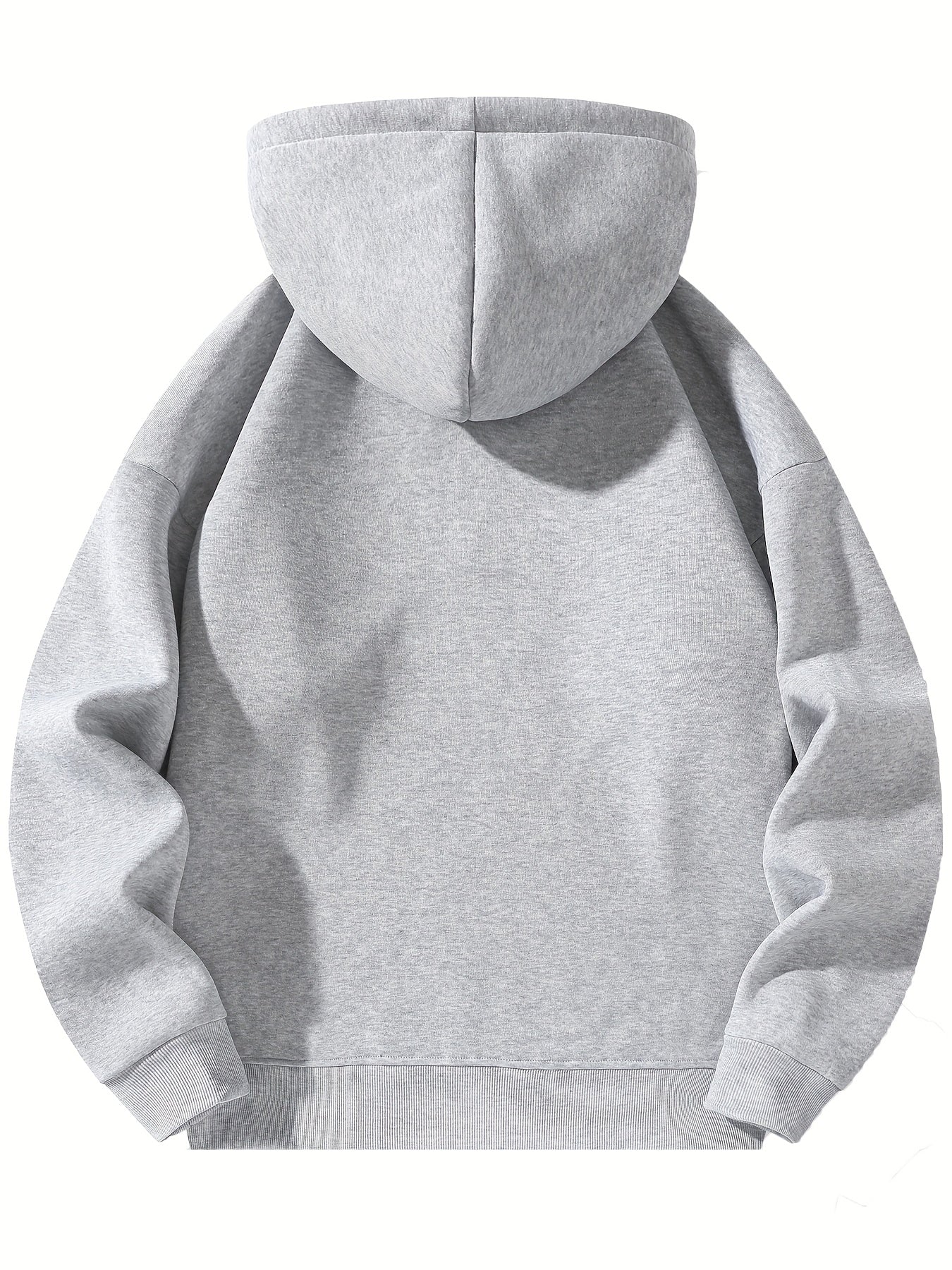 Sporty Sweatshirts 2pcs Sporty Comfortable Fleece-Lined Half-Zip Hooded Sweatshirts