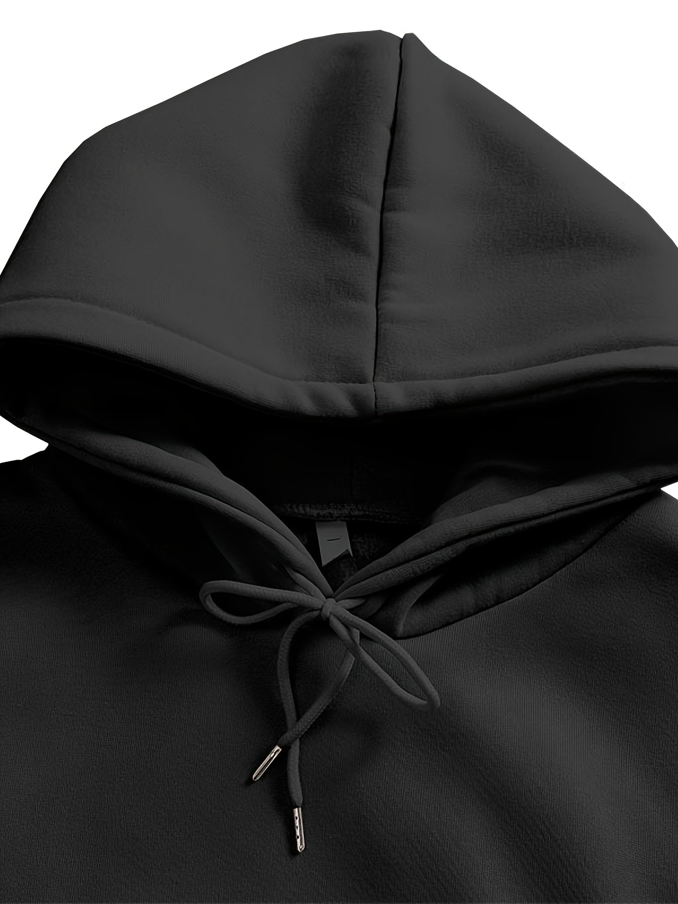 Spider Print Hoodie Stylish Black Spider Print Men's Hoodie