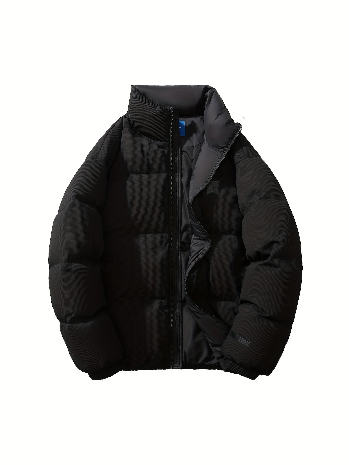 This Is a Stylish, Thickened Down Jacket with a 90% White Duck Down Content