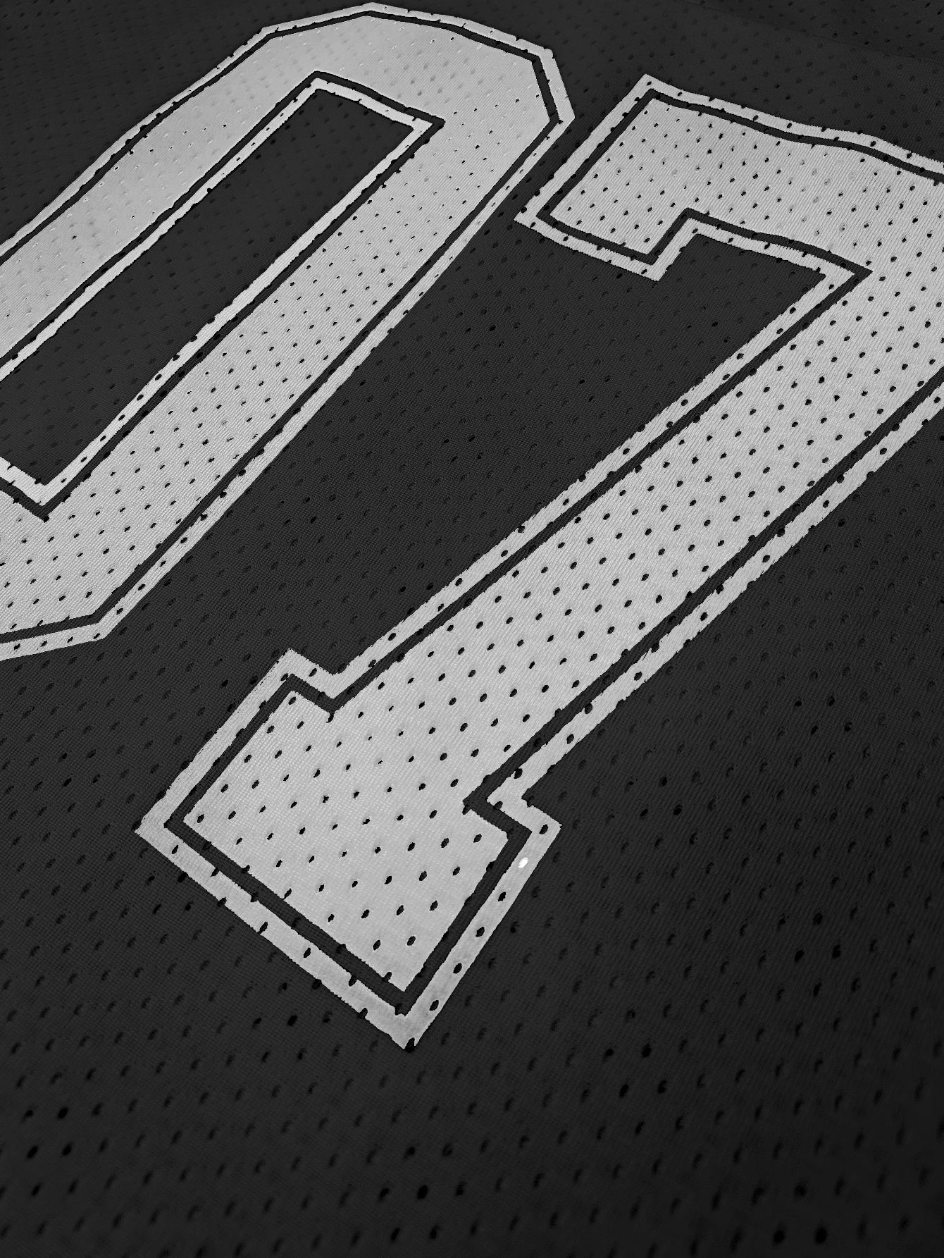 Football Jersey Number 07 - Breathable Mesh Soccer Training Shirt with Numbered Back