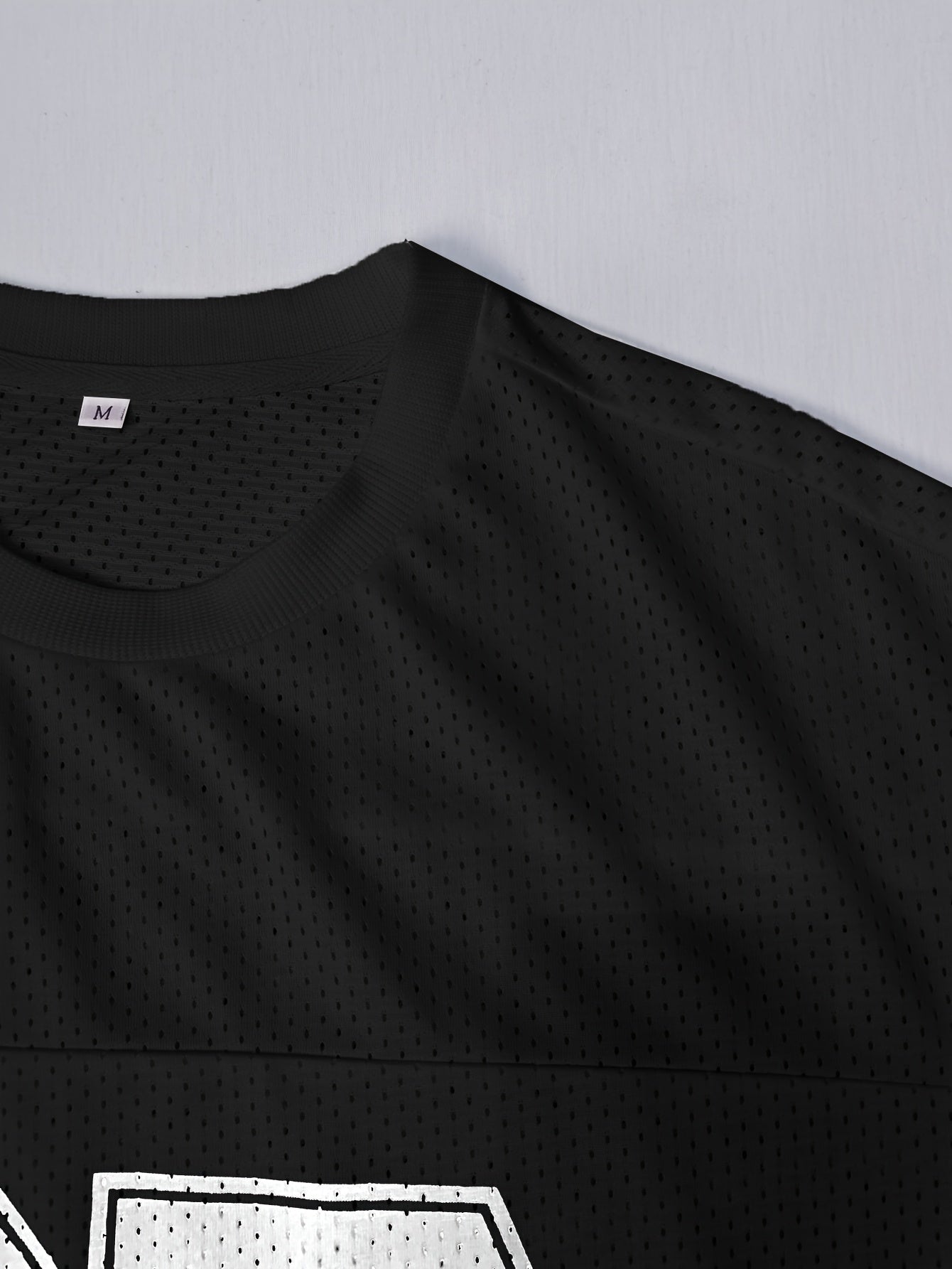 Football Jersey Number 07 - Breathable Mesh Soccer Training Shirt with Numbered Back