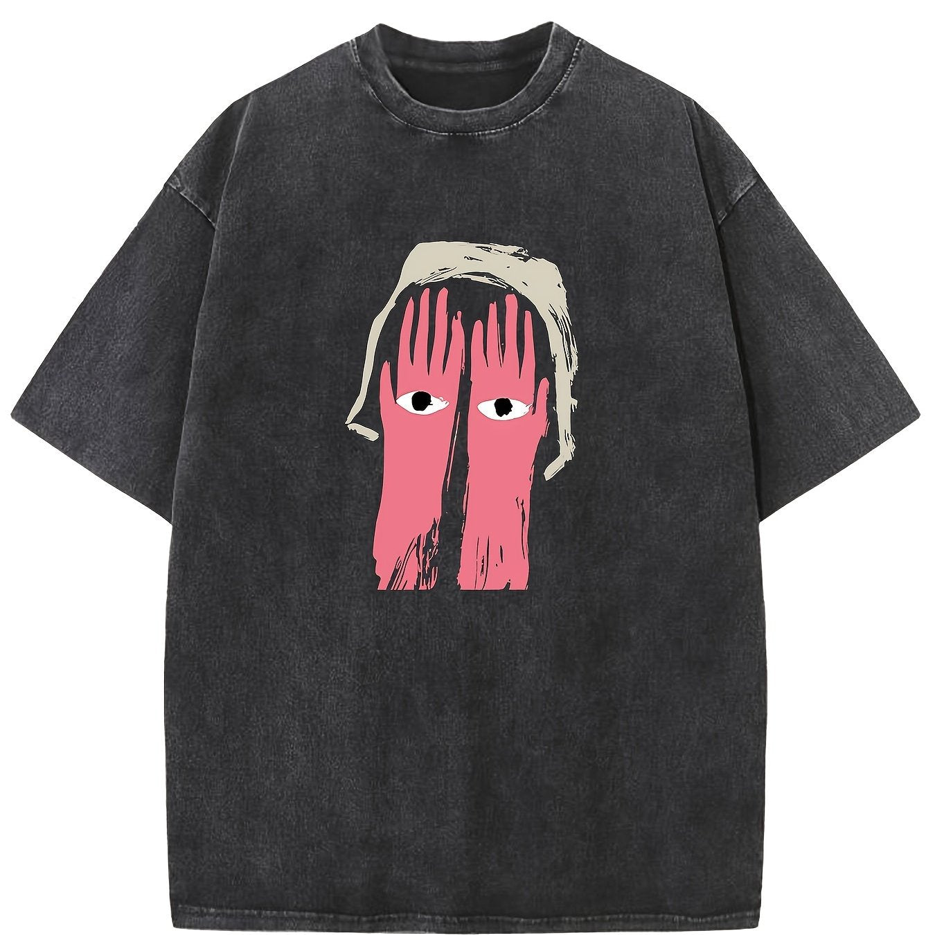 Creative. Funny. Vintage Washed High Quality Cotton Patterned T-Shirt