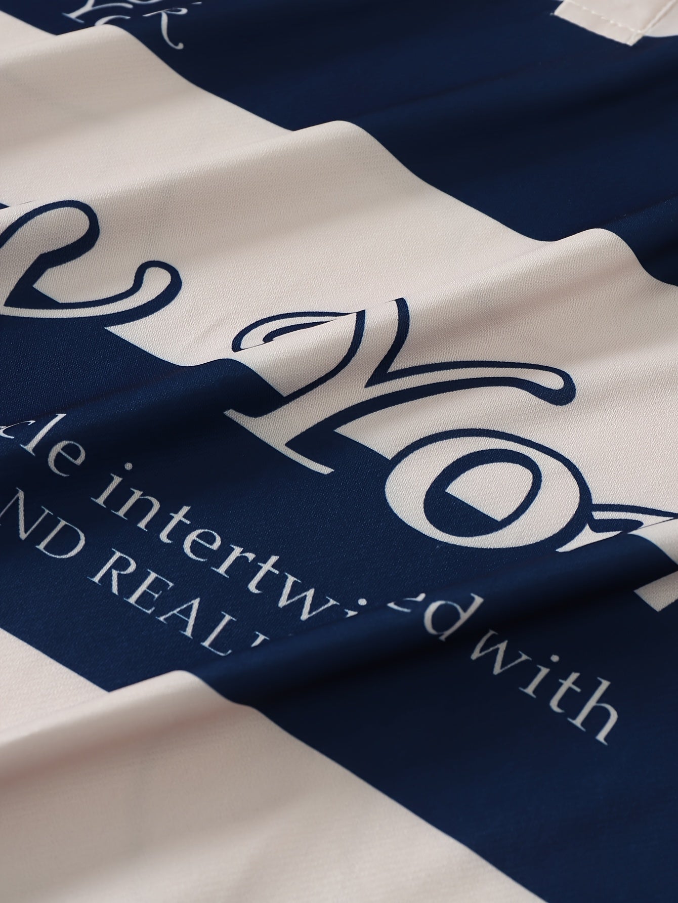 The 2025 New Blue And White Striped Short-Sleeve Polo Shirt Features a Stylish Collar Design