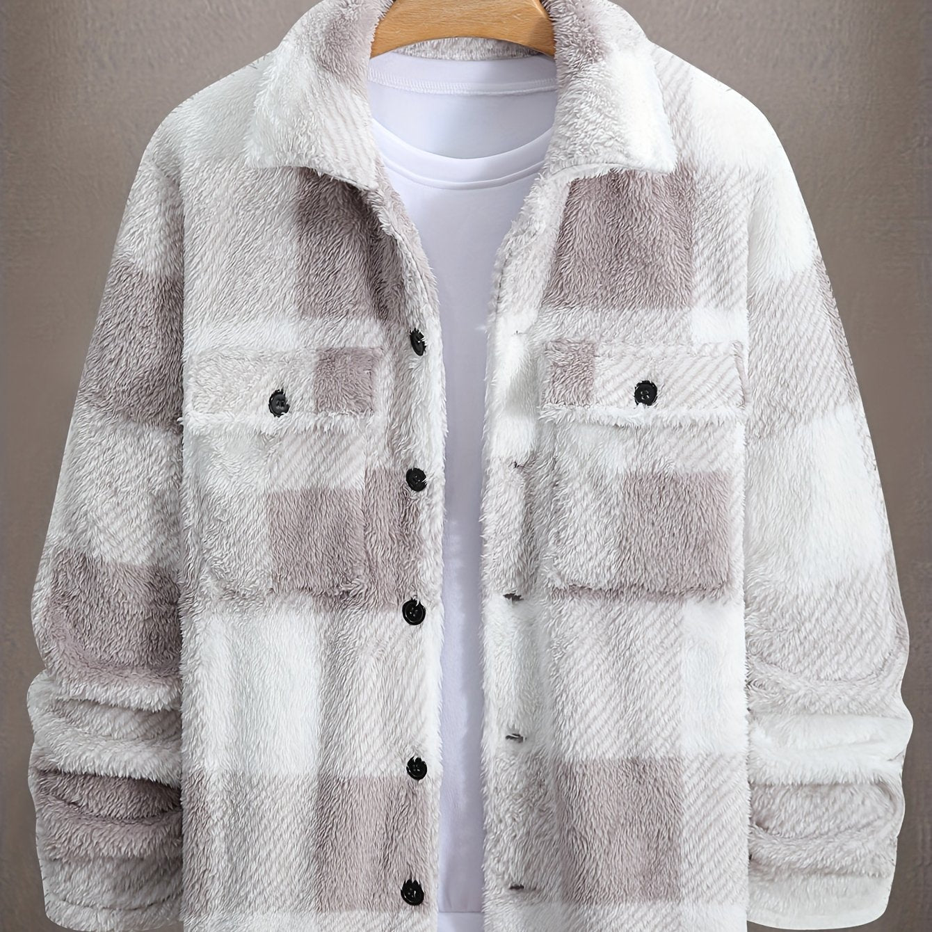 Men's Autumn and Winter Single Piece Hoodie