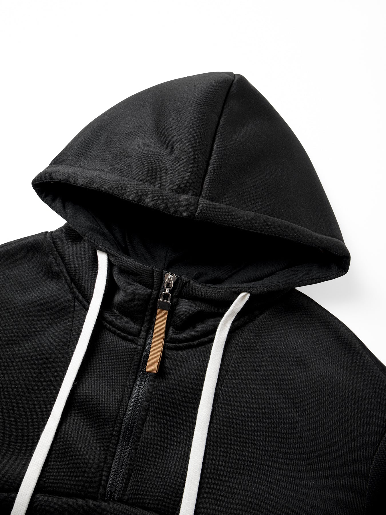 4pcs Men's Casual Patchwork Hooded Pullover Sweatshirt
