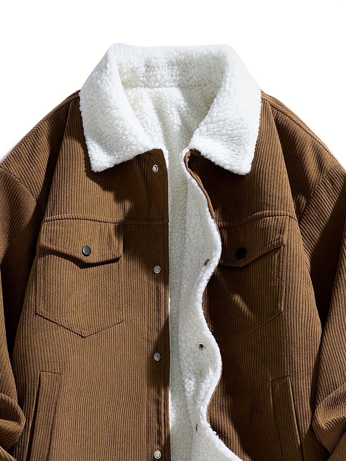 Men's Plush Corduroy Jacket - New Autumn