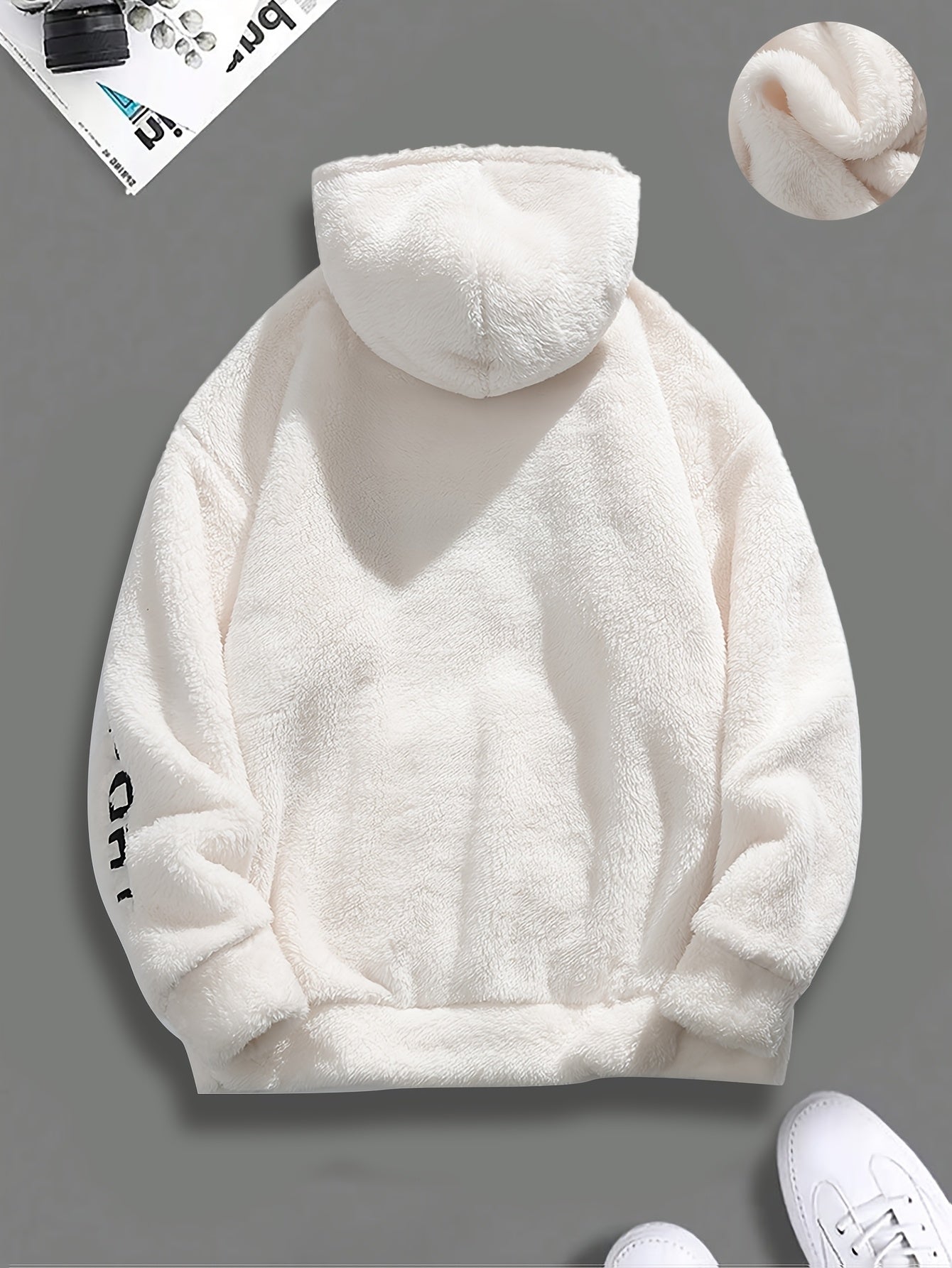 Men'S Heavyweight Hoodie - Winter Warm Pullover Sweatshirt with Kangaroo Pocket