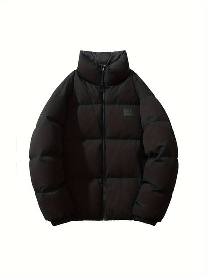 This Is a Stylish, Thickened Down Jacket with a 90% White Duck Down Content