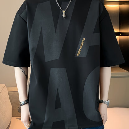 Men's Loose Fit Summer Graphic T-Shirt - \