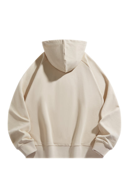 4pcs Solid Color Hoodies with Kangaroo Pocket - Casual & Sporty Men's Pullover Sweatshirts for Fall