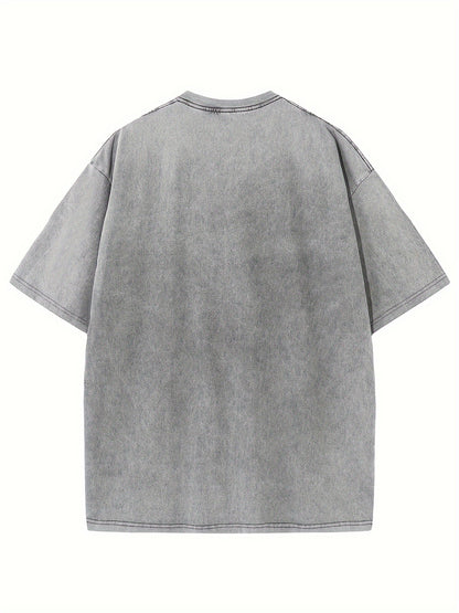 Creative. Funny. Vintage Washed High Quality Cotton Patterned T-Shirt