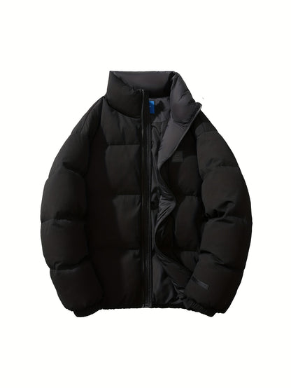 This Is a Stylish, Thickened Down Jacket with a 90% White Duck Down Content