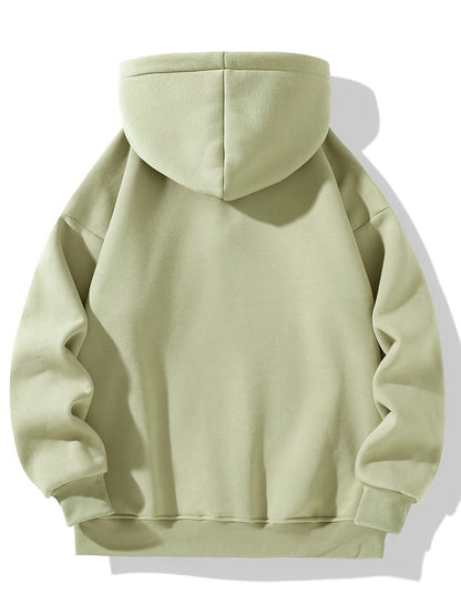 2pcs Couple's Hoodies 2pcs Cozy Couple's Matching Hooded Sweatshirts